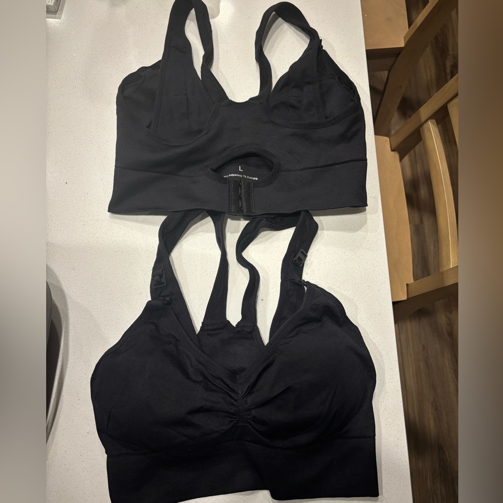 Set of 2 nursing bras